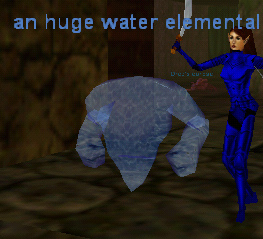 an huge water elemental