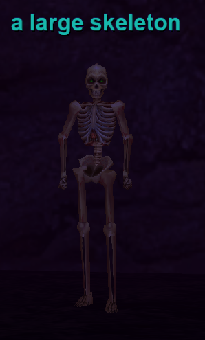 a large skeleton