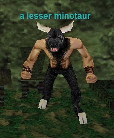 a lesser minotaur