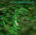 a lizardman scout