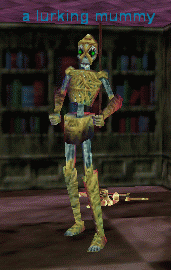 a lurking mummy