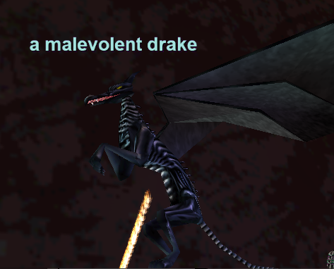 a malevolent drake