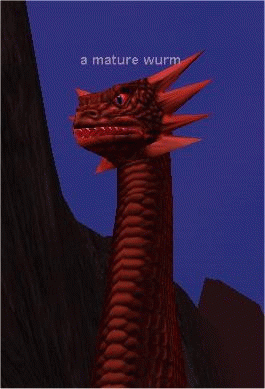 a mature wurm
