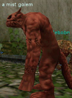 a mist golem