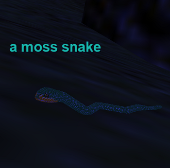 a moss snake