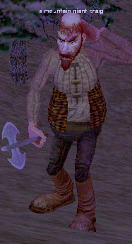 a mountain giant craig