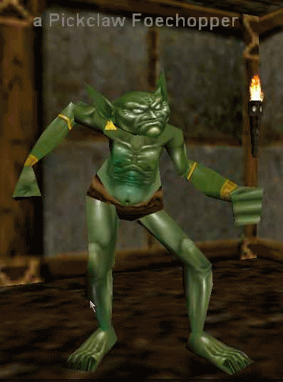 a Pickclaw Foechopper