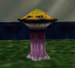 a puckish mushroom