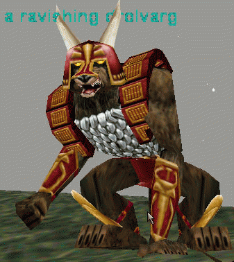 a ravishing drolvarg