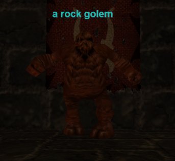 a rock golem
