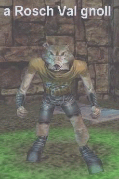 a Rosch Val gnoll