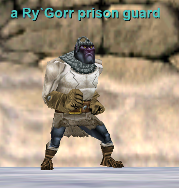 a Ry`Gorr prison guard