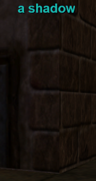 a shadow
