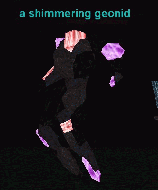 a shimmering geonid