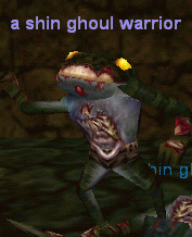a shin ghoul warrior