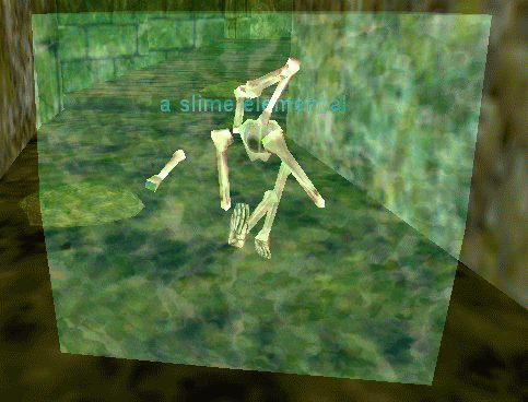 a slime elemental