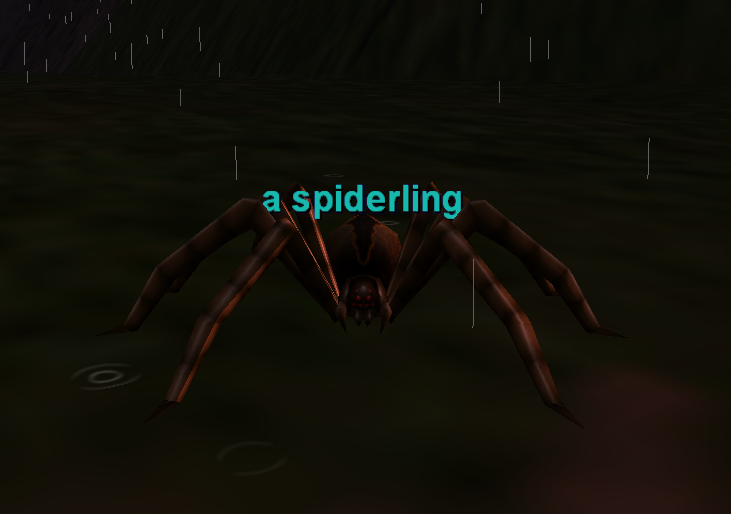 a spiderling