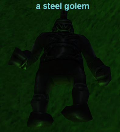 a steel golem