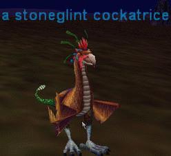 a stoneglint cockatrice