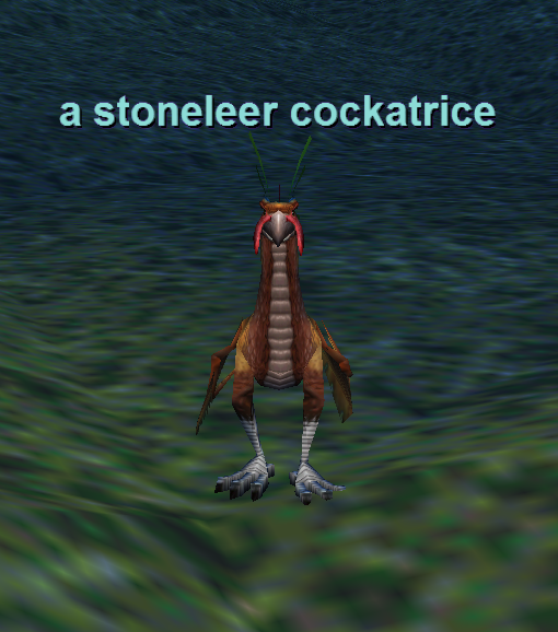 a stoneleer cockatrice
