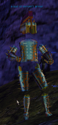 a suit of sentient armor