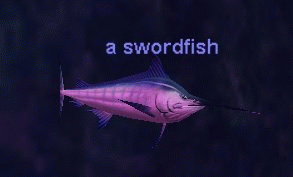 a lancer swordfish