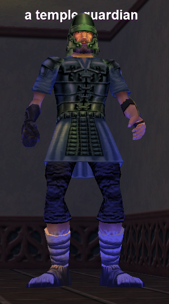 a temple guardian