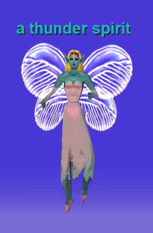 a thunder spirit