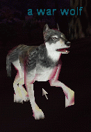 a war wolf