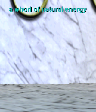a whorl of natural energy
