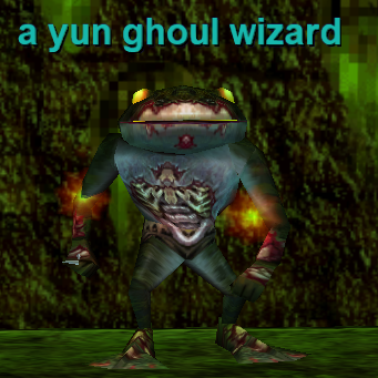 a yun ghoul wizard