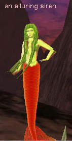 an alluring siren