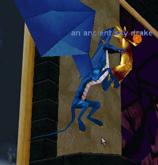 an ancient sky drake