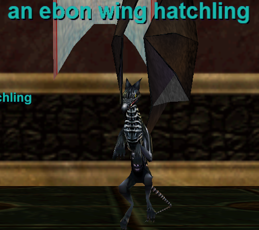 an ebon wing hatchling