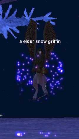 an elder snow griffin