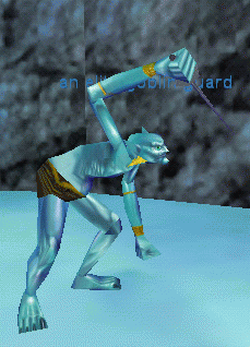 an elite goblin guard