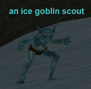 an ice goblin scout