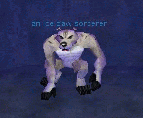 an ice paw sorcerer