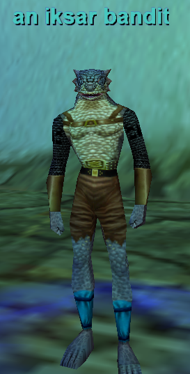 an iksar bandit
