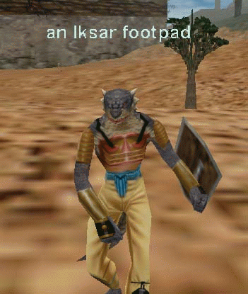 an Iksar footpad