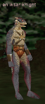 an Iksar knight