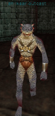 an Iksar outcast