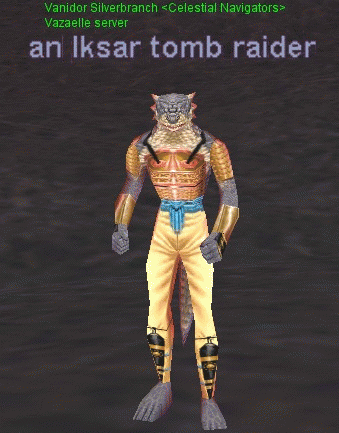 an iksar tomb raider