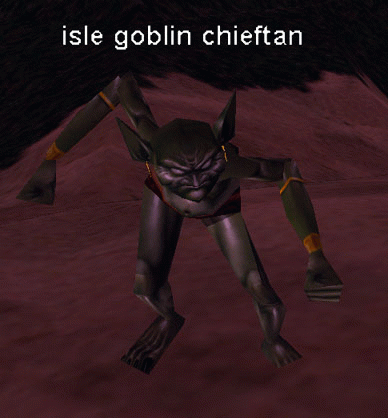 an isle goblin chieftan