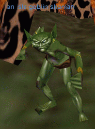 an isle goblin shaman