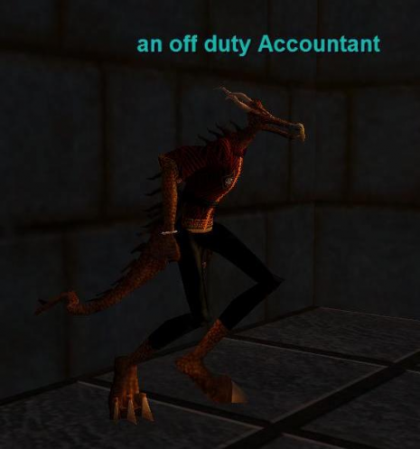 an off duty Accountant