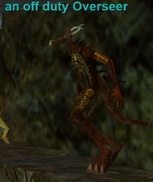 an off duty Overseer