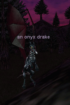 an onyx drake