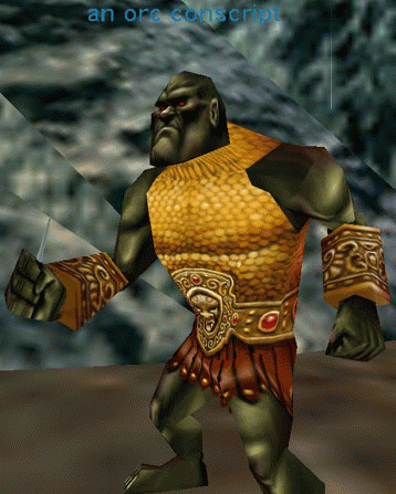 an orc conscript