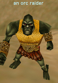 an orc raider
